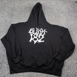 Blink 182 Hoodie Men Extra Large Black Tour Hello There Angel From My Nightmare
